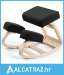 Ergonomska klečeća stolica, drvena stolica za koljena s debelim pjenas
