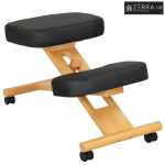 Ergonomska klečeća stolica s kotačima, sjedalo za ublažavanje bolova u