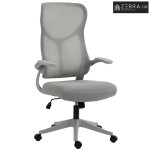 Ergonomska mrežasta uredska stolica, okretna stolica s visokim naslono