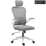 Ergonomska uredska stolica s preklopnim naslonima za ruke i podesivim