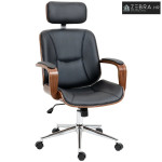 Ergonomska uredska stolica s visokim naslonom i odvojivim naslonom za