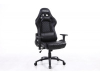 Gaming stolica NEON eSports Warrior crna, podesiva, jastuci vrat/leđa