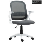Prozračna mrežasta uredska stolica, ergonomska okretna stolica sa sklo