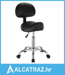 Sjedalica s naslonom i kotačima, ergonomska stolica na kotačiće nosivo