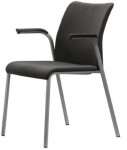 Steelcase Eastside konferencijska stolica, 4-noge, crna