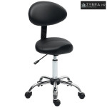 Stolica s naslonom za leđa s podesivom visinom, okretna 83-98 cm, radn