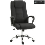 Uredska ergonomska okretna stolica s naslonom za glavu, 62x76x110-119
