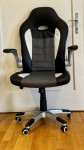 Uredska/gaming stolica, nagib naslona, podesiva visina (rabljena, seli