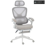 Uredska stolica, ergonomska stolica s osloncem za noge, funkcija ljulj