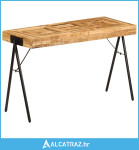 Pisaći stol od masivnog drva manga 118 x 50 x 75 cm - NOVO