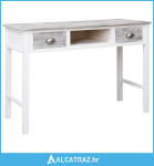 Pisaći stol sivi 110 x 45 x 76 cm drveni - NOVO