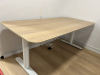 IKEA BEKANT 160 × 80cm / Radni Električni stol. Stajanje, sjedenje