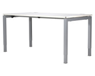 K+N Basic 4, radni stol, 4 noge, bijeli, 160x80 cm