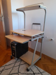Mobilni stol za računalo + printer - Povoljno