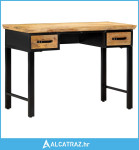 Pisaći stol 110 x 50 x 76 cm od masivnog drva manga - NOVO