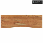 Ploča za radni stol 140x50x2,5 cm pravokutna od drva bagrema