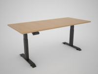 Podizni stol sa pločom u dekoru hrasta - 1600 x 800 mm