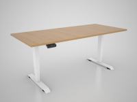 Podizni stol sa pločom u dekoru hrasta - 1600 x 800 mm