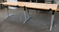 Radni uredski stol 120x80cm, metalne noge, 130 €/kom (2 kom)