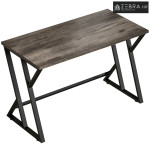 Radni i računalni uredski stol 120x60 cm s metalnom bazom, izgled drva