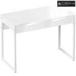Radni stol 100 x 50 cm, računalni stol, uredski stol s 2 ladice, za ma