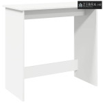 Radni stol bijeli 80 x 40 x 75 cm od iverice - Bijela
