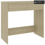 Radni stol boja hrasta sonome 80 x 40 x 75 cm konstruirano drvo - Sono