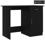 Radni stol crni 100 x 50 x 76 cm od konstruiranog drva