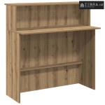 Recepcijski stol 100x50x103,5 cm od konstruiranog drva - Hrast artisan