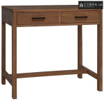 Stol s ladicama Prirodna Čvrsto teak drvo 80 x 50 x 75 cm - 80 cm