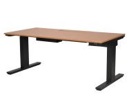 Wini uredski stol, električno podesiv po visini, bukva, 160x80 cm