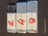 3 stika 2, 4, i 8 GB