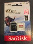 microSD 32GB SanDisk EXTREME SDHC 100MB/s 667X V30 4KUHD GoPro / Drone