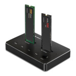 Priključna QL stanica za M.2 SSD | NVMe - "kloniranje jednim dodirom"