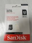SANDISK Ultra Fit, USB 3.1, 64GB
