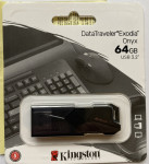 USB 3.2 flash drive 64GB Kingston Exodia Onyx, novo, jamstvo