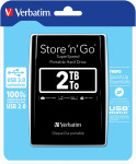 Verbatim Store'n'go 2TB USB externi disk - NOVO