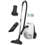TEESA ECO WHITE 700 Usisavač s Vrećicom – 700 W, HEPA H12, 3 L