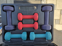 set bučica/utega 9kg