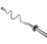 Ukrivljena fitnes šipka 120 cm i 28 mm