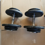 Uteg 17,5 kg 2 Bučice za Trening