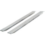 Aluminijske ravne rampe | nosivost para 1000 kg | 2500 x 260 mm | 2 ko
