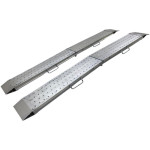Aluminijske sklopive rampe | nosivost para 1100 kg | 2440 x 240 mm | 2