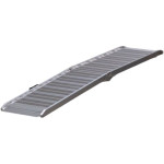 Sklopiva aluminijska utovarna rampa | nosivost 400 kg | 2135 x 500 mm