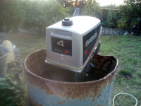 Evinrude 4 ks deluxe 2t kratka noga