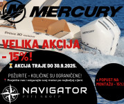 Mercury FourStroke 250XL DTS-CMS V8 - AKCIJA