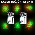 Laser projektor BOŽIĆNI EFEKTI  VODOTPORAN + daljinski NOVO! ZAGREB