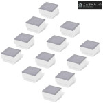 LED podna svjetla 12 kom 100 x 100 x 68 mm - 100 x 100 x 68 mm 12