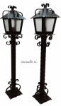 Vanjska samostoječa kovana lampa L326