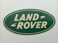 2 x LAND ROVER - NOVA ORIGINALNA SAMOLJEPLJIVA NALJEPNICA 13,5cm x 7cm